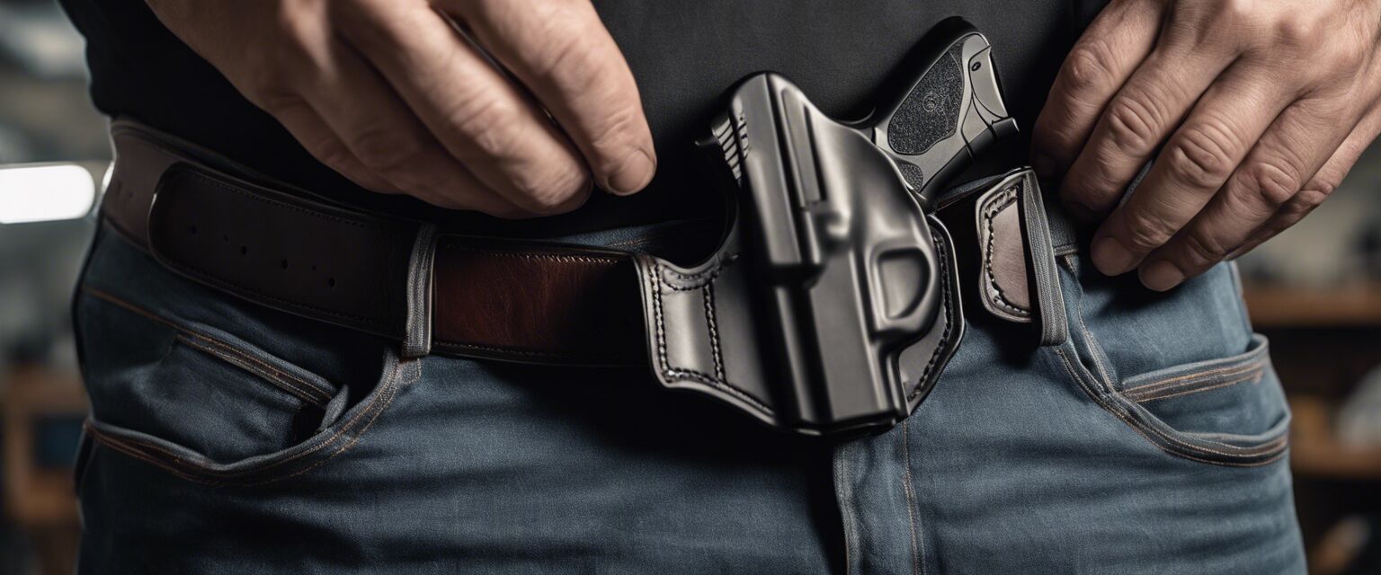 Adjusting an Appendix Carry Holster